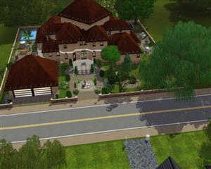 Дом для The Sims 3. Прислала Гнусная Вишенка