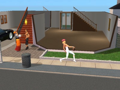 Легкой джаззовой походкой... Р.S на заднем плане-солист группы "4sims"