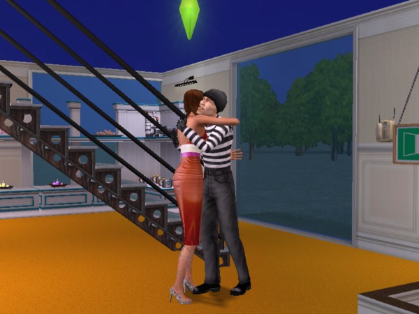 У моей симки после развода было большое желание кого-то обнять. И вот, пожалуйста.. Зато вор к ней заглянул не один раз.....